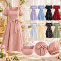 เดรสทรงเอ / เอไลน์ (A-Line Dress)